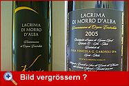 GKERRIA Lacrima di Morro d´Alba - Etiketten der Vorder- und Rückseite